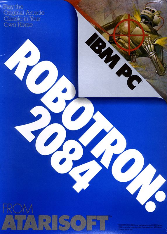Robotron: 2084 box art for Atari 5200